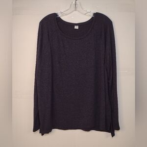 Old Navy Women's Dark Gray Long Sleeve Sweatshirt Size (XL)